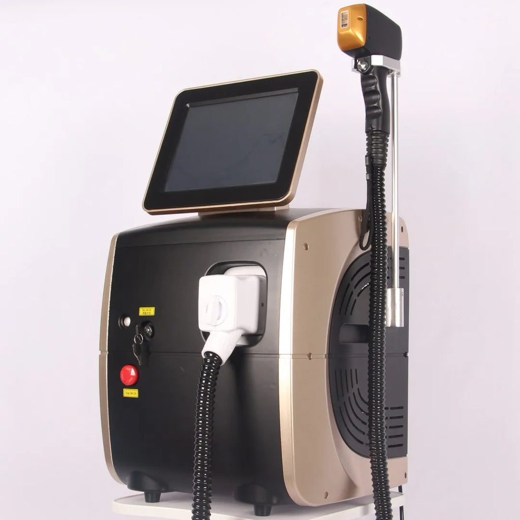Professional Ice Titanium Painless 808 Diode Laser Hair Removal Machine ICE Platinum Hair Removal Laser Remove Hair Device