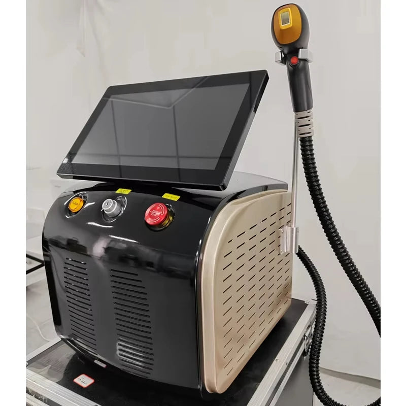 808nm Diode Newest Portable Laser Hair Removal Machine Cooling Head Painless Laser Epilator  Body Hair Removal