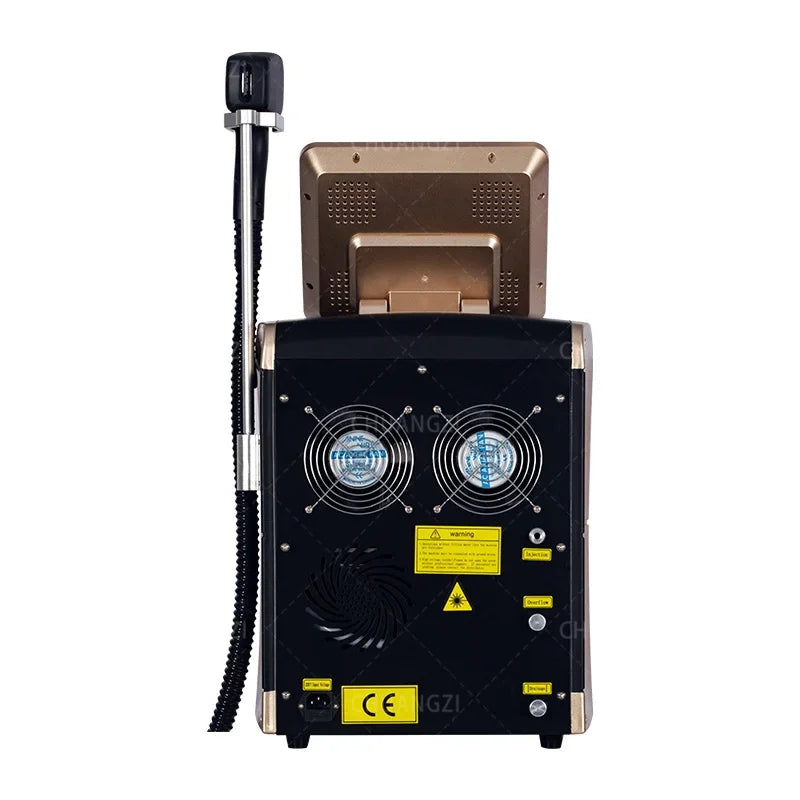 Portable Professional Diode Ice Titanium Laser Body Hair Removal Machine 808 755 Alexandrite Equipment 3-Wave Permanent