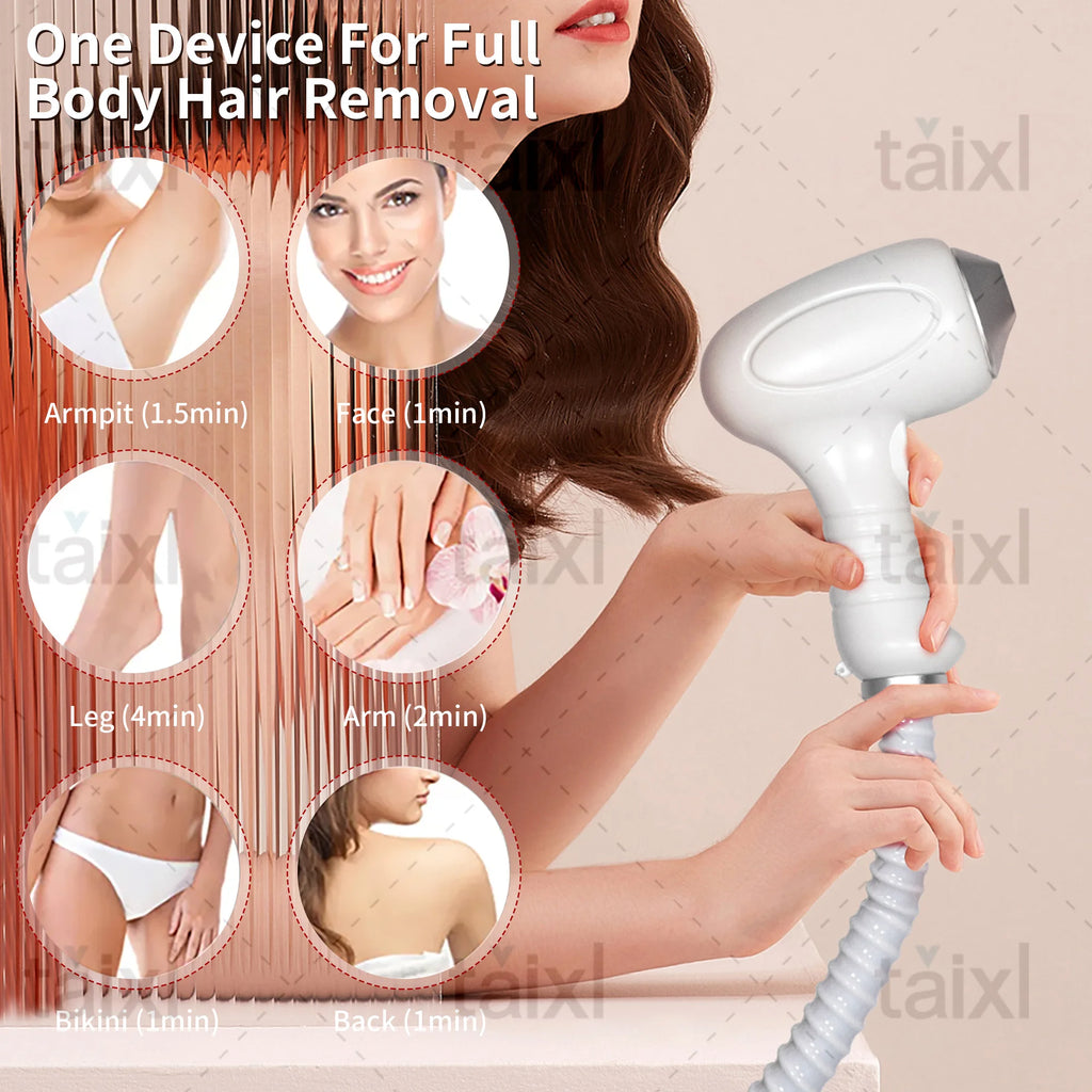 3500W Professional Diode Laser Hair Removal Machine Painless Permanent Laser Epilator Tri diode 7551064 808nm for Salon