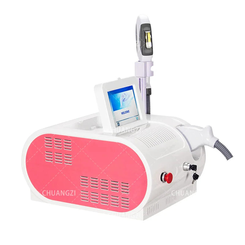 OPT 3 Wavelength Portable Hair Removal Laser Machine Professional Equipment For Painless Hair Removal And Skin Rejuvenation HOT