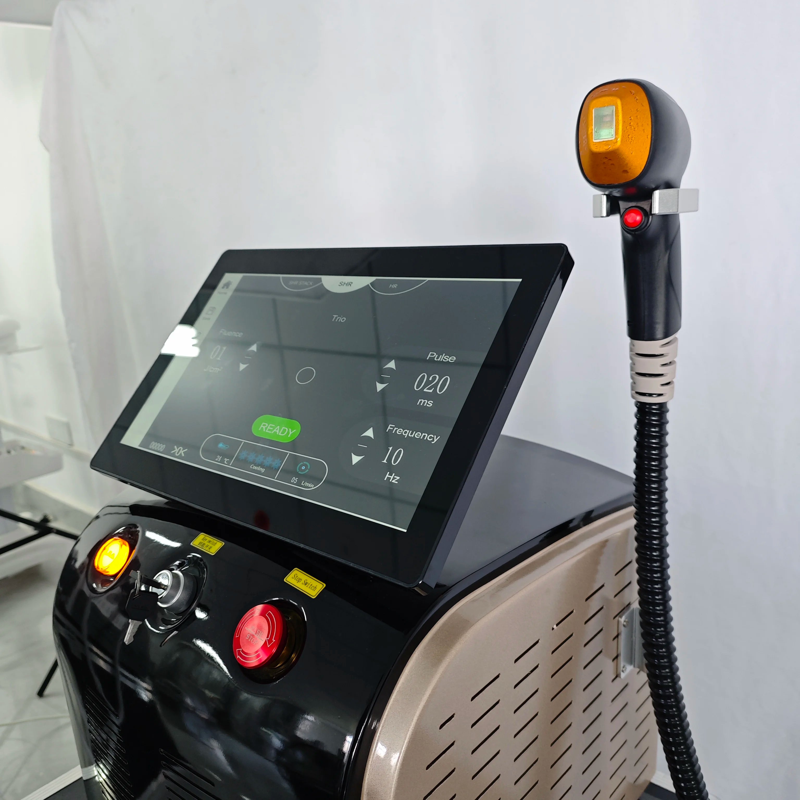 Upgraded 808nm Diode Laser Hair Removal Machine Suitable for All Skin Types Equipped With Ice Cold Technology 3500W Device
