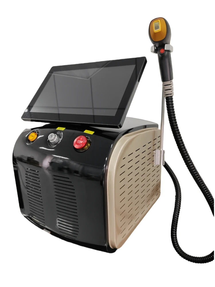 808nm Diode Newest Portable Laser Hair Removal Machine Cooling Head Painless Laser Epilator  Body Hair Removal