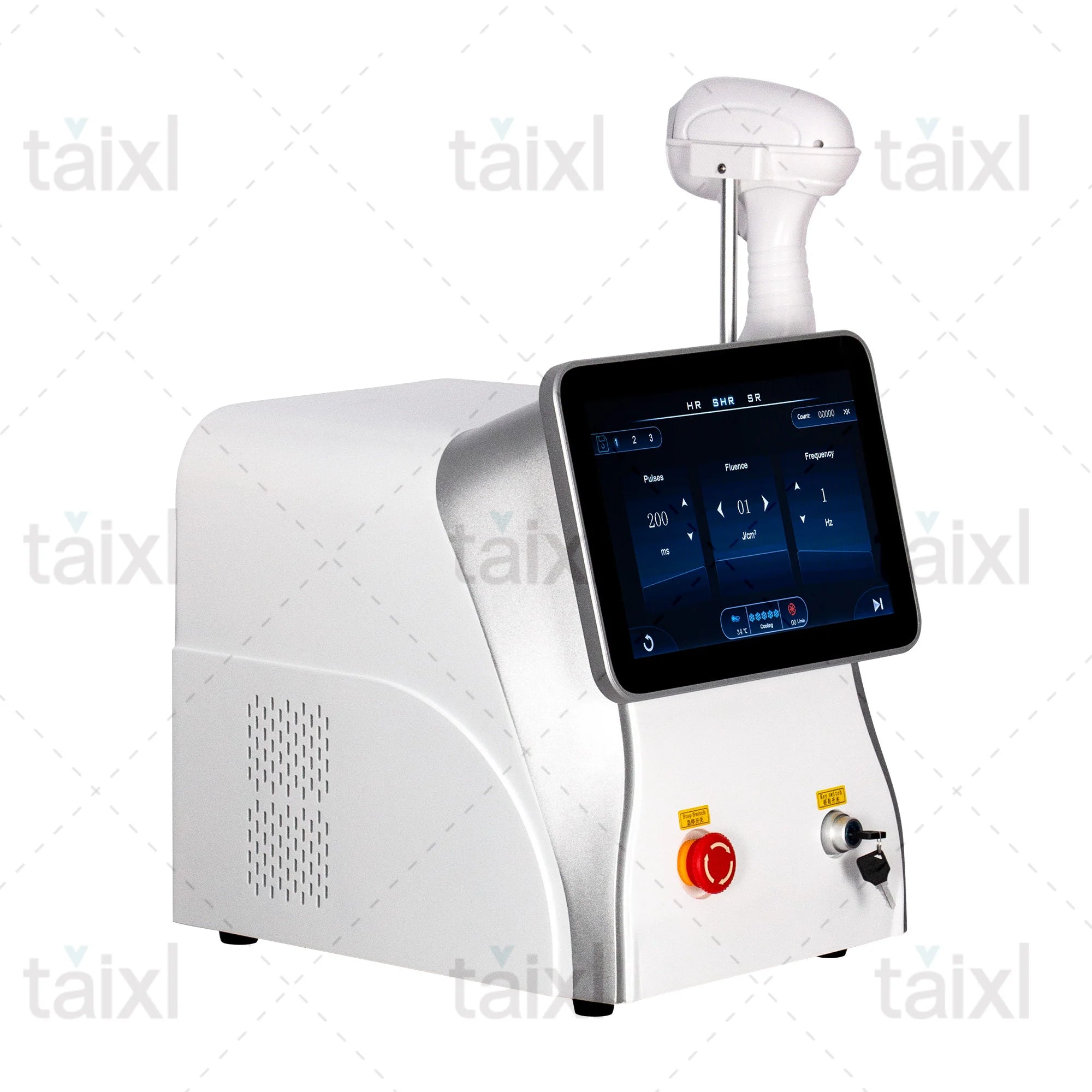 3500W Professional Diode Laser Hair Removal Machine Painless Permanent Laser Epilator Tri diode 7551064 808nm for Salon