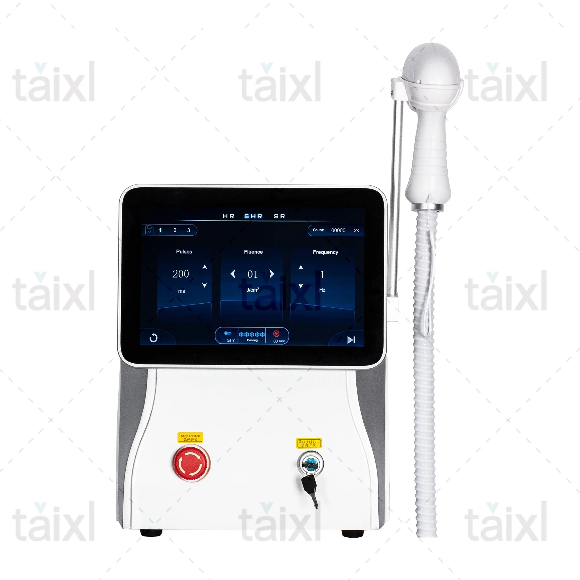 3500W Professional Diode Laser Hair Removal Machine Painless Permanent Laser Epilator Tri diode 7551064 808nm for Salon