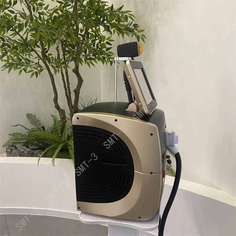 Ice Painless Alexandrite Laser Permanent Hair Remover 755nm 808nm 1064nm Diode Laser Hair Removal Machine Epilation Definitive