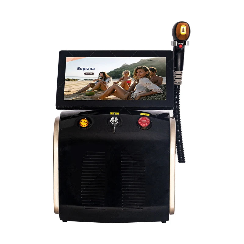 4000w Hair Removal Diode Laser 755 808 1064 Nm Ice Platinum Machine Fast Hair Removal Laser For Remove Hair Depilacion Laser