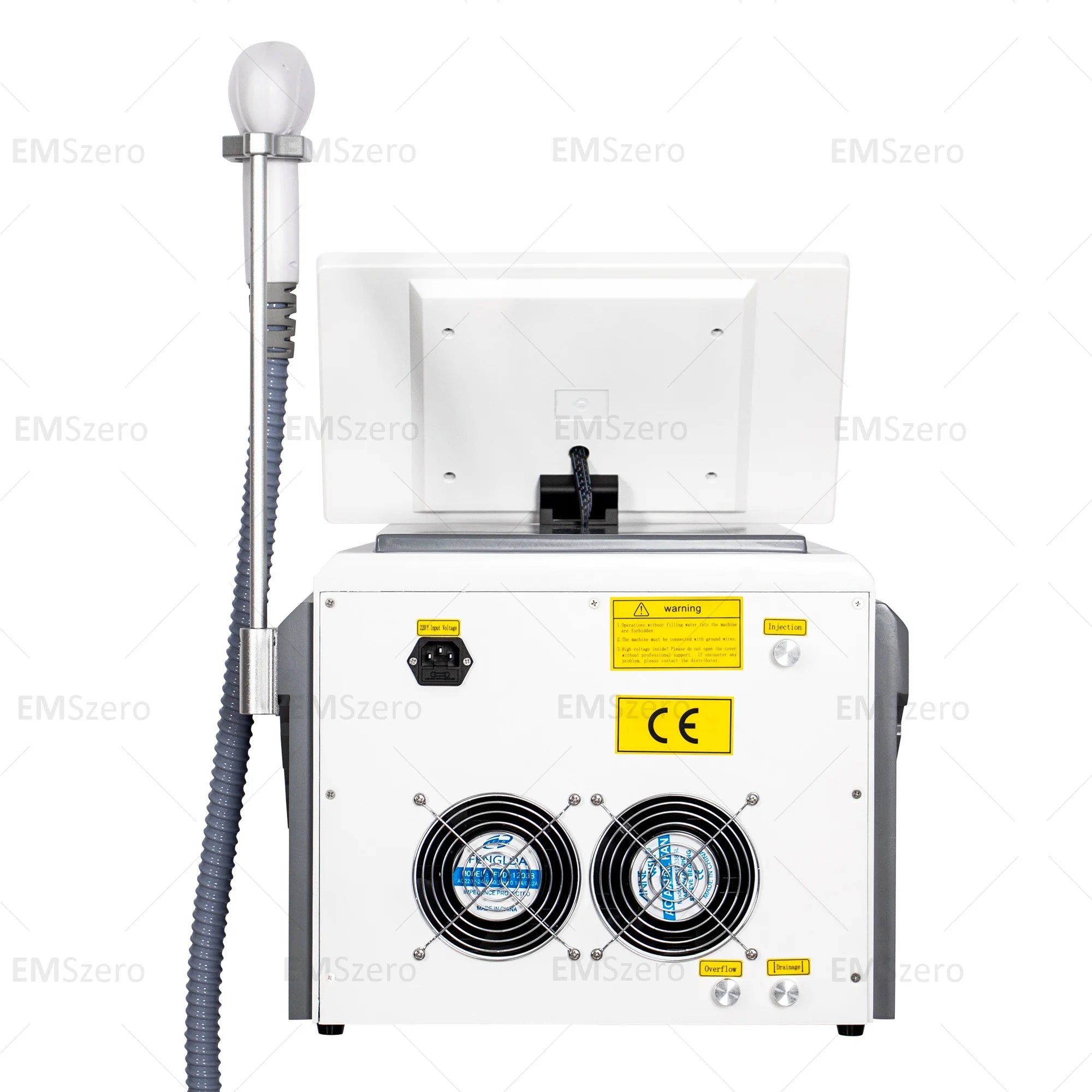 New White Model A 2000W Three-Wavelength 755 808 1064 Diode Laser 808nm Hair Removal Machine With Cooling Handle