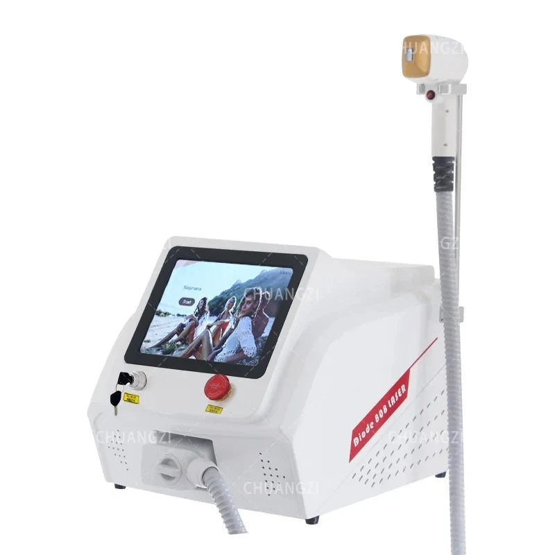 Laser 3wavelengths Diode Laser Hair Removal Machine Safe And Painless Permanent Beauty Lovers Whole Body Hair Removal