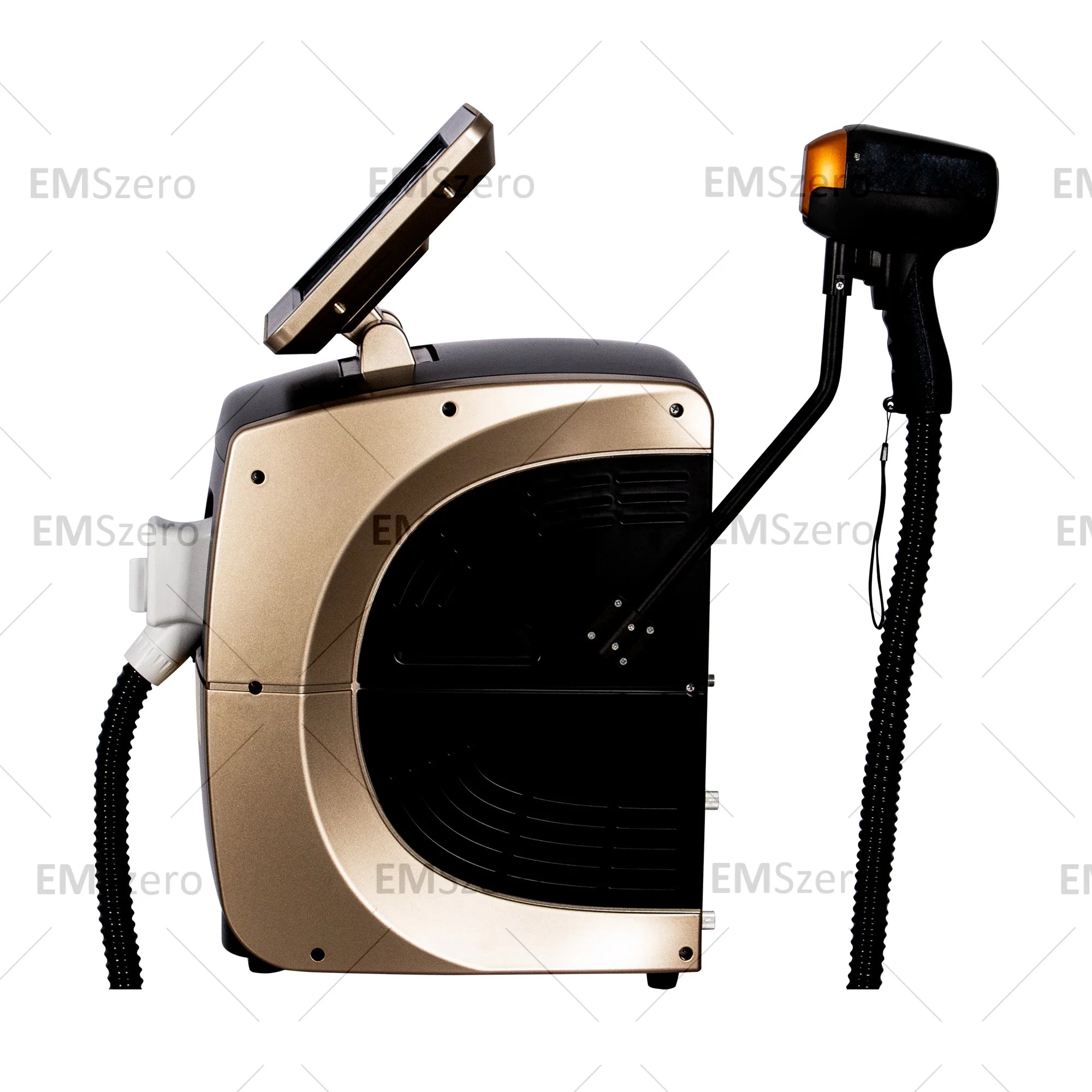 Latest Diode ND:YAG Laser Hair Removal Device - Triple Wavelength, 2000W Power, Painless and Permanent 808nm+1064nm+755nm