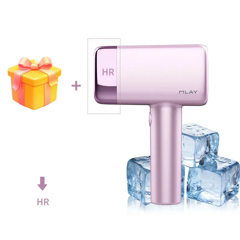 Malay Laser MLAY T14 IPL Ice Cool Laser Hair Removal Device Original Hair Removal Replaceable Lamps Home Epilator For Men Women