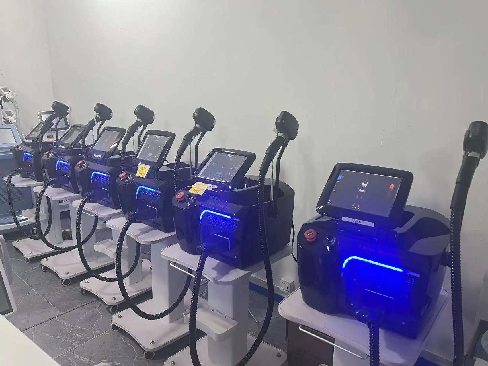 50,000,000 Shots Salon Professional Portable Painless 808nm1064nm755nm Diode Laser Hair Removal Machine with Triple  Wavelength