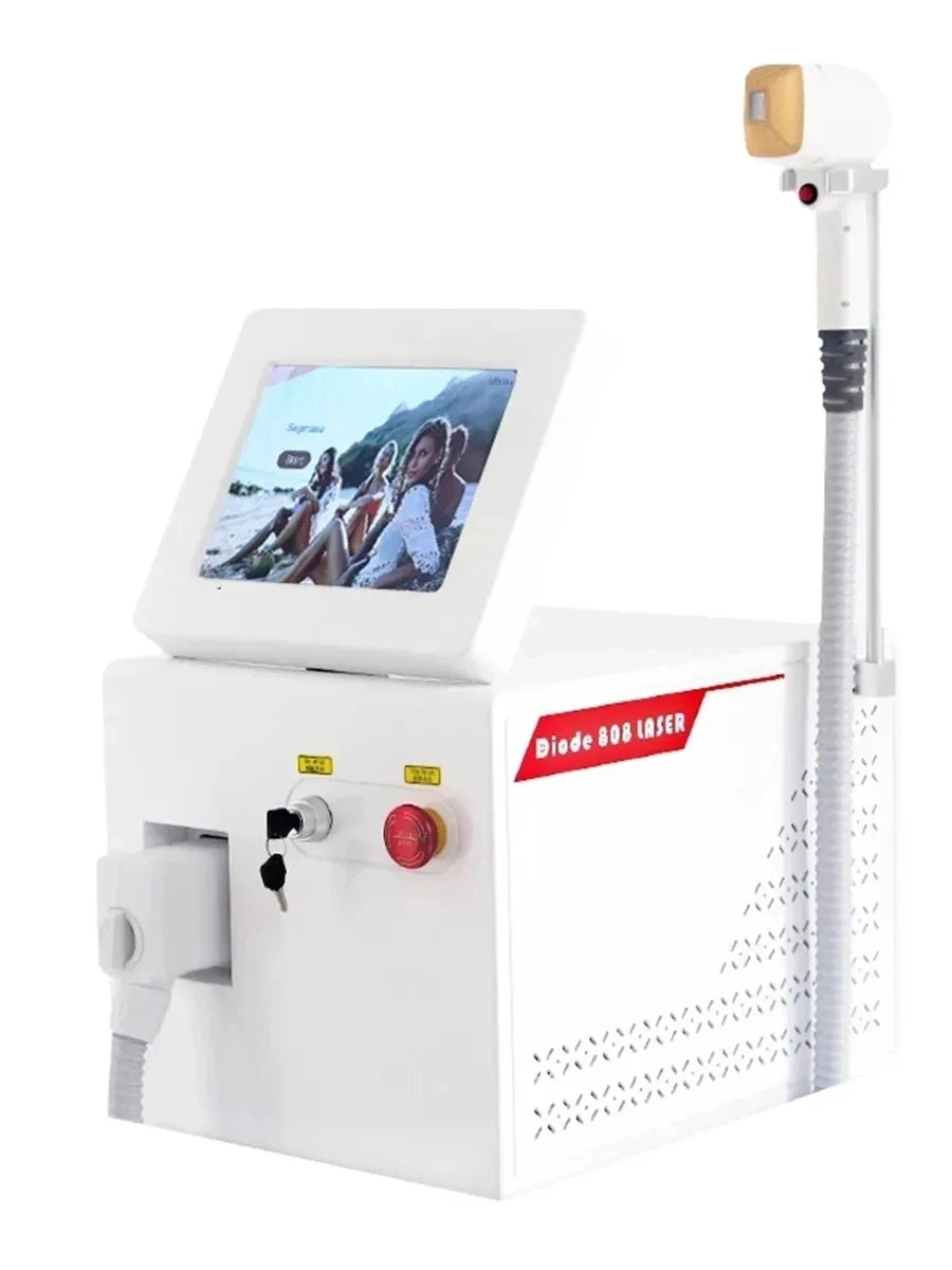 Laser 3wavelengths Diode Laser Hair Removal Machine Safe And Painless Permanent Beauty Lovers Whole Body Hair Removal