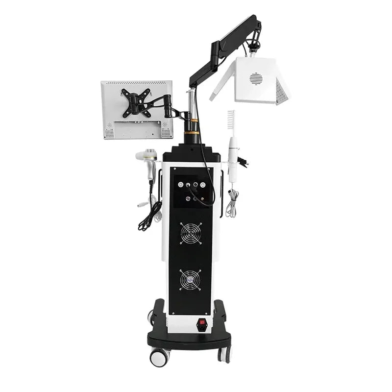 Professional 650nm Diode Laser Hair Loss Treatment Machine - Scalp Care Hair Regrowth Device Laser Beauty Massage