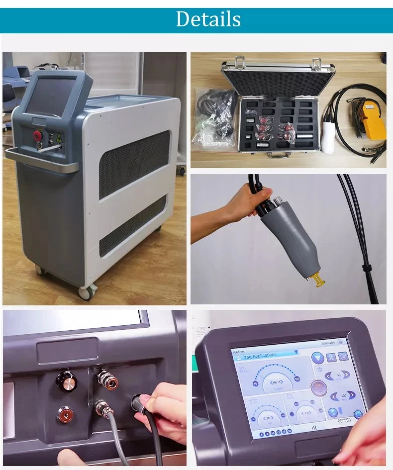 Professional Painless Hair Removal Clinic 808NM Alexandrite Machine