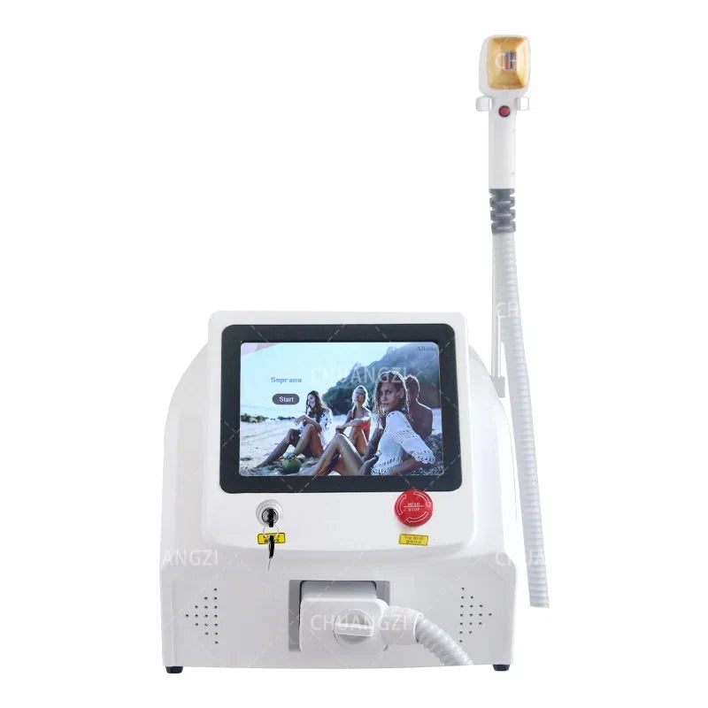 Laser 3wavelengths Diode Laser Hair Removal Machine Safe And Painless Permanent Beauty Lovers Whole Body Hair Removal