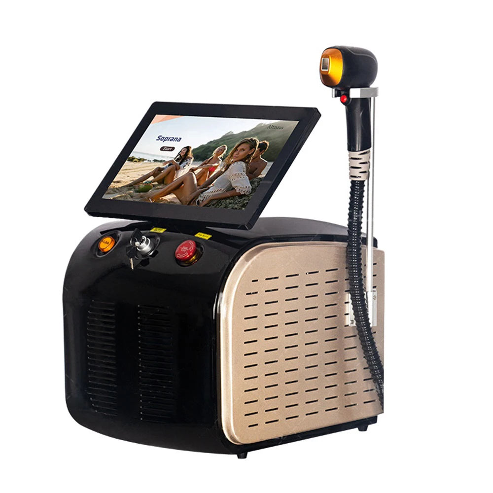 4000w Hair Removal Diode Laser 755 808 1064 Nm Ice Platinum Machine Fast Hair Removal Laser For Remove Hair Depilacion Laser