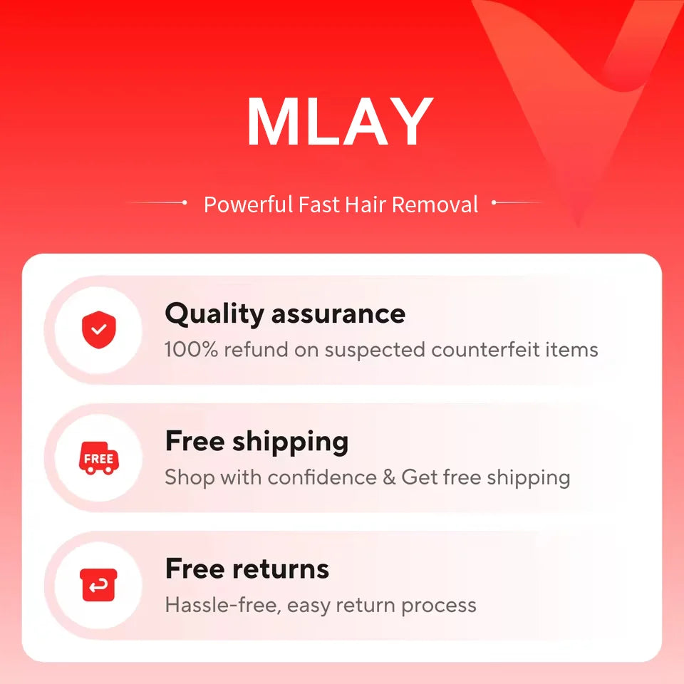 Malay Laser MLAY T14 IPL Ice Cool Laser Hair Removal Device Original Hair Removal Replaceable Lamps Home Epilator For Men Women