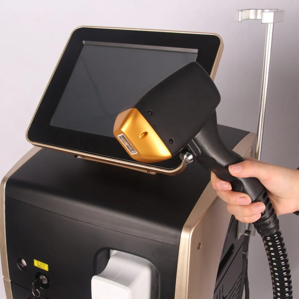 Professional Ice Titanium Painless 808 Diode Laser Hair Removal Machine ICE Platinum Hair Removal Laser Remove Hair Device