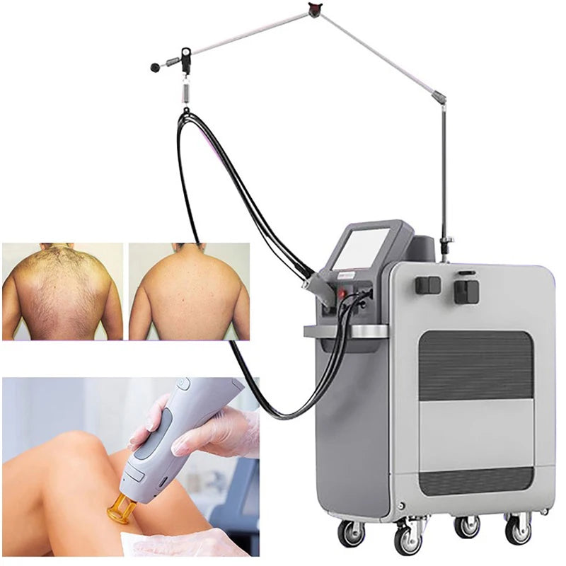 Professional Painless Hair Removal Clinic 808NM Alexandrite Machine