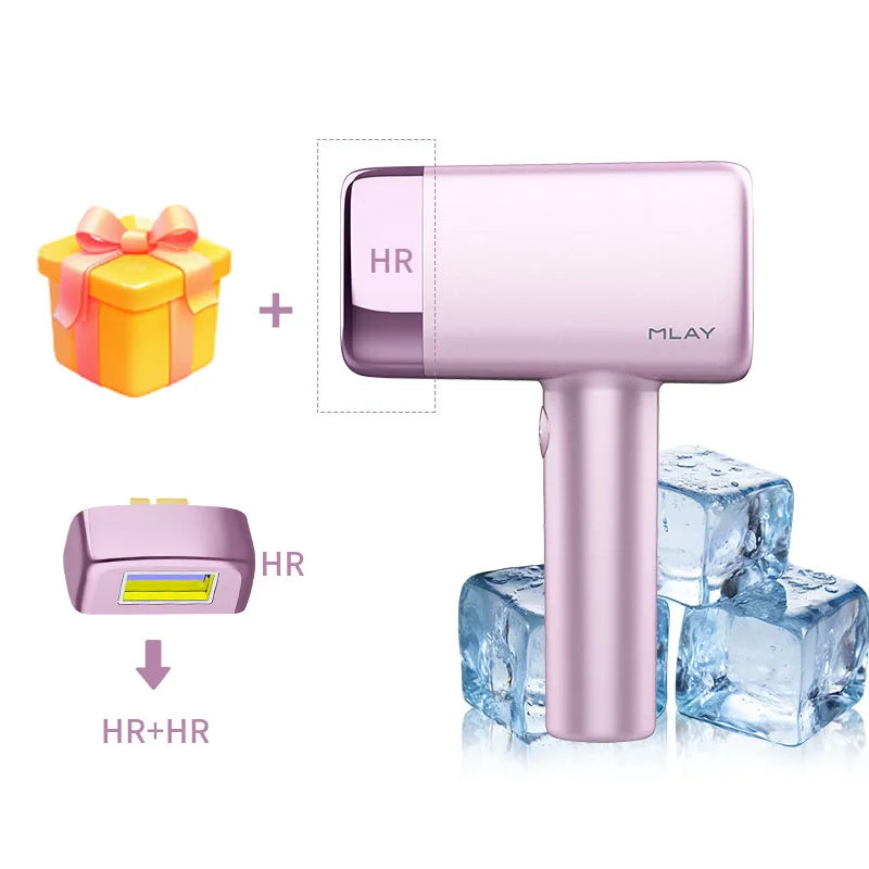Malay Laser MLAY T14 IPL Ice Cool Laser Hair Removal Device Original Hair Removal Replaceable Lamps Home Epilator For Men Women